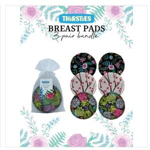 Thirsties Breast Pads 3 pair bundle